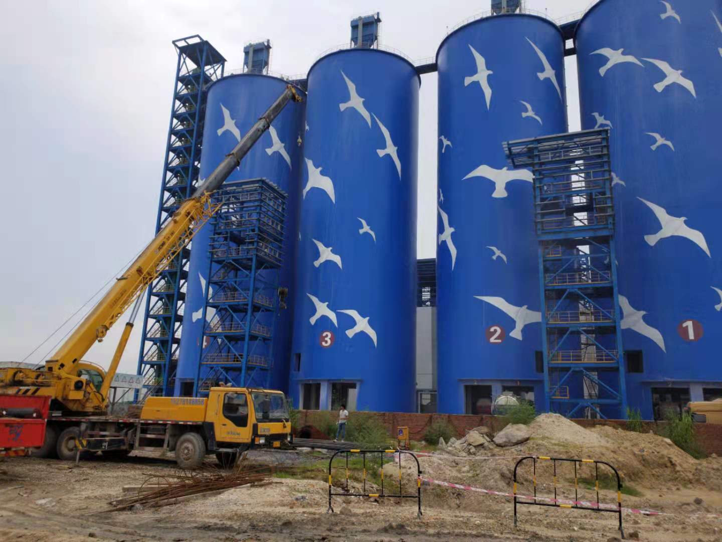 柳钢集团防城港港口装载区钢结构项目启动